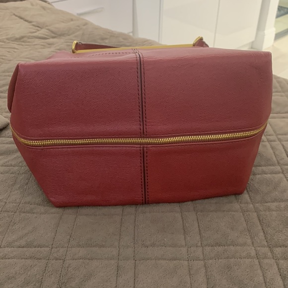 🎉HP🎉NWT J Crew Burgundy Leather Satchel - Picture 11 of 17